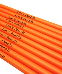 orange blackwood pencils