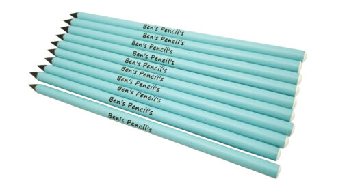 baby blue blackwood pencils