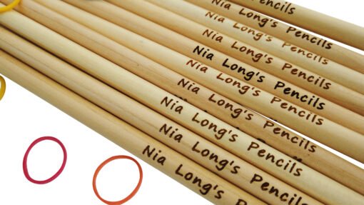 personalised wooden pencils