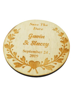 wooden save the date products