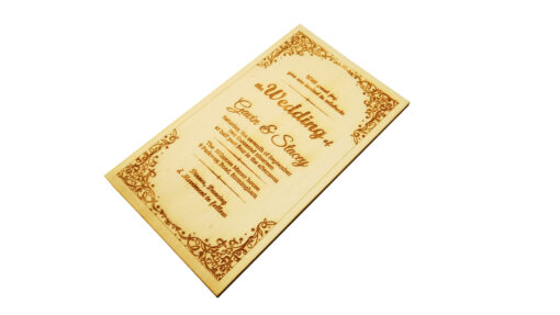 Wooden Wedding Invites - Image 5