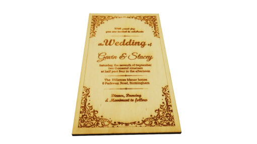 Wooden Wedding Invites - Image 7