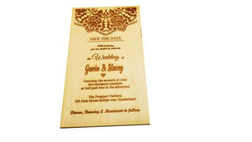 Wooden Wedding Invites - Image 8