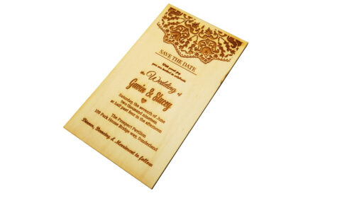 Wooden Wedding Invites - Image 9