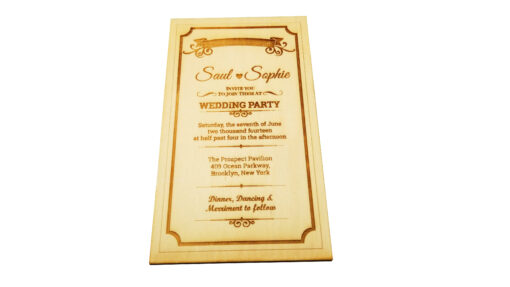 Wooden Wedding Invites - Image 10