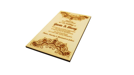 Wooden Wedding Invites - Image 14